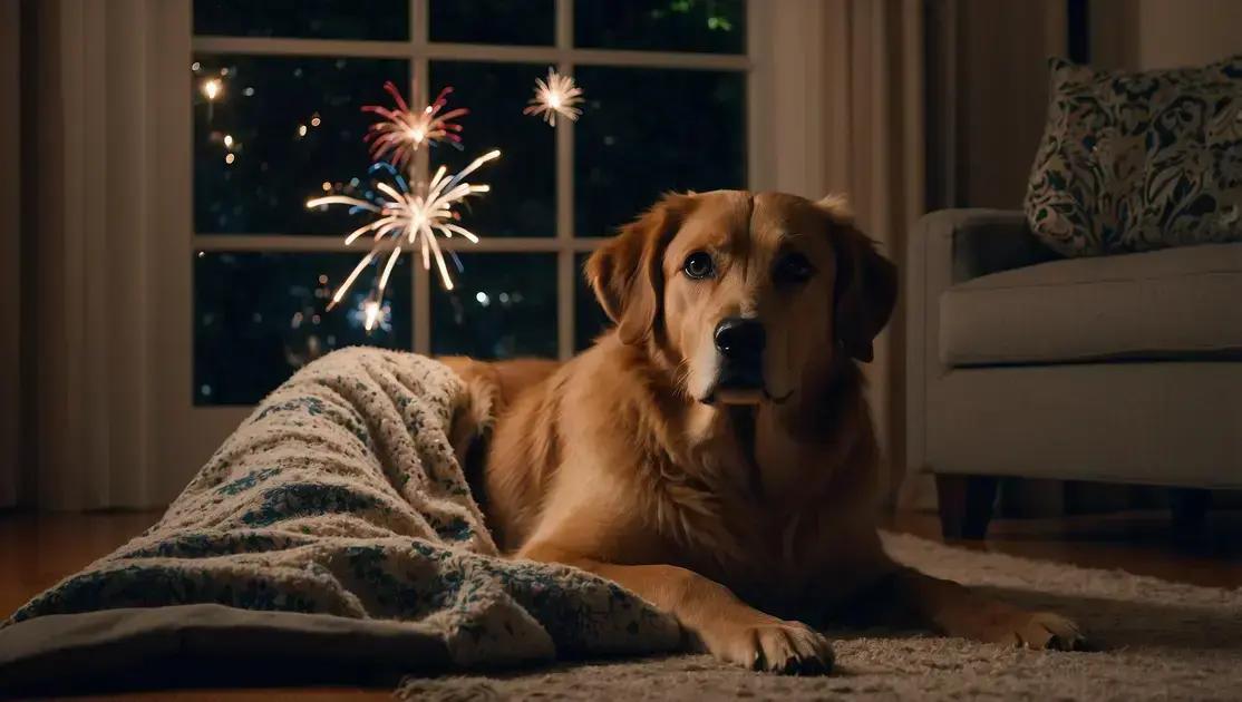  Dicas rápidas e práticas sobre como lidar com medo de fogos em cães
