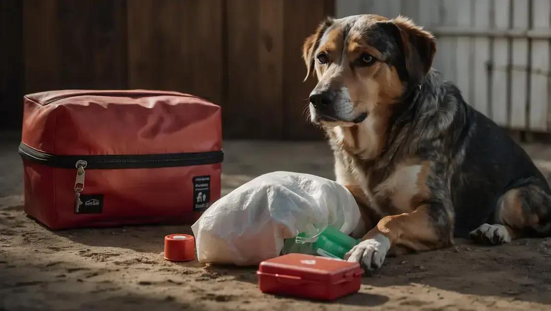 Soluções simples para aplicar com primeiros socorros para cães Soluções simples para aplicar com primeiros socorros para cães