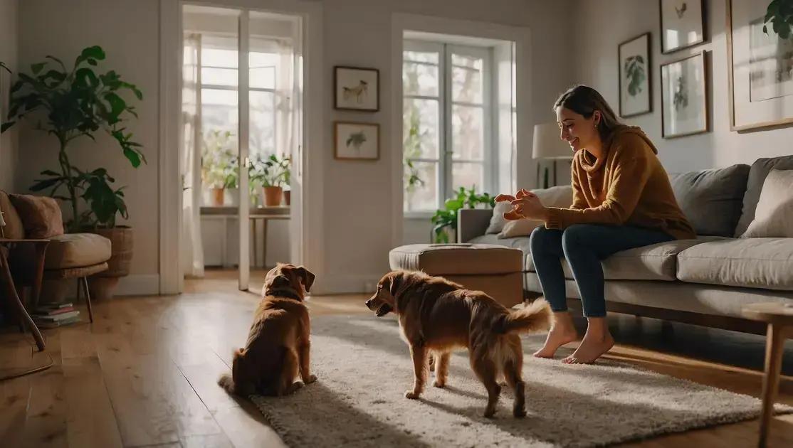  Dicas rápidas e práticas sobre adestramento de cães em casa