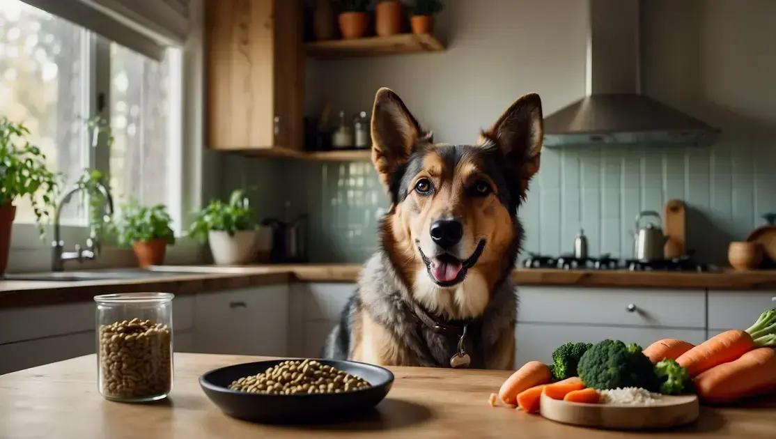 Preparando dietas caseiras balanceadas para cães